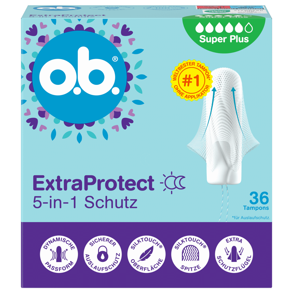 Bild: o.b. Extra Protect Tampons Super+ 