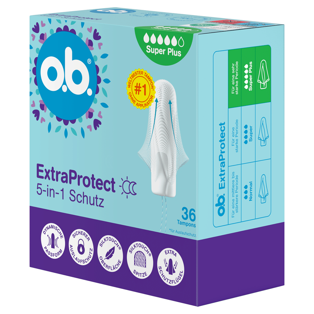 Bild: o.b. Extra Protect Tampons Super+ 