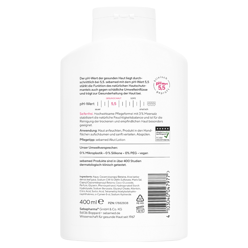 Bild: sebamed Meersalz Dusche