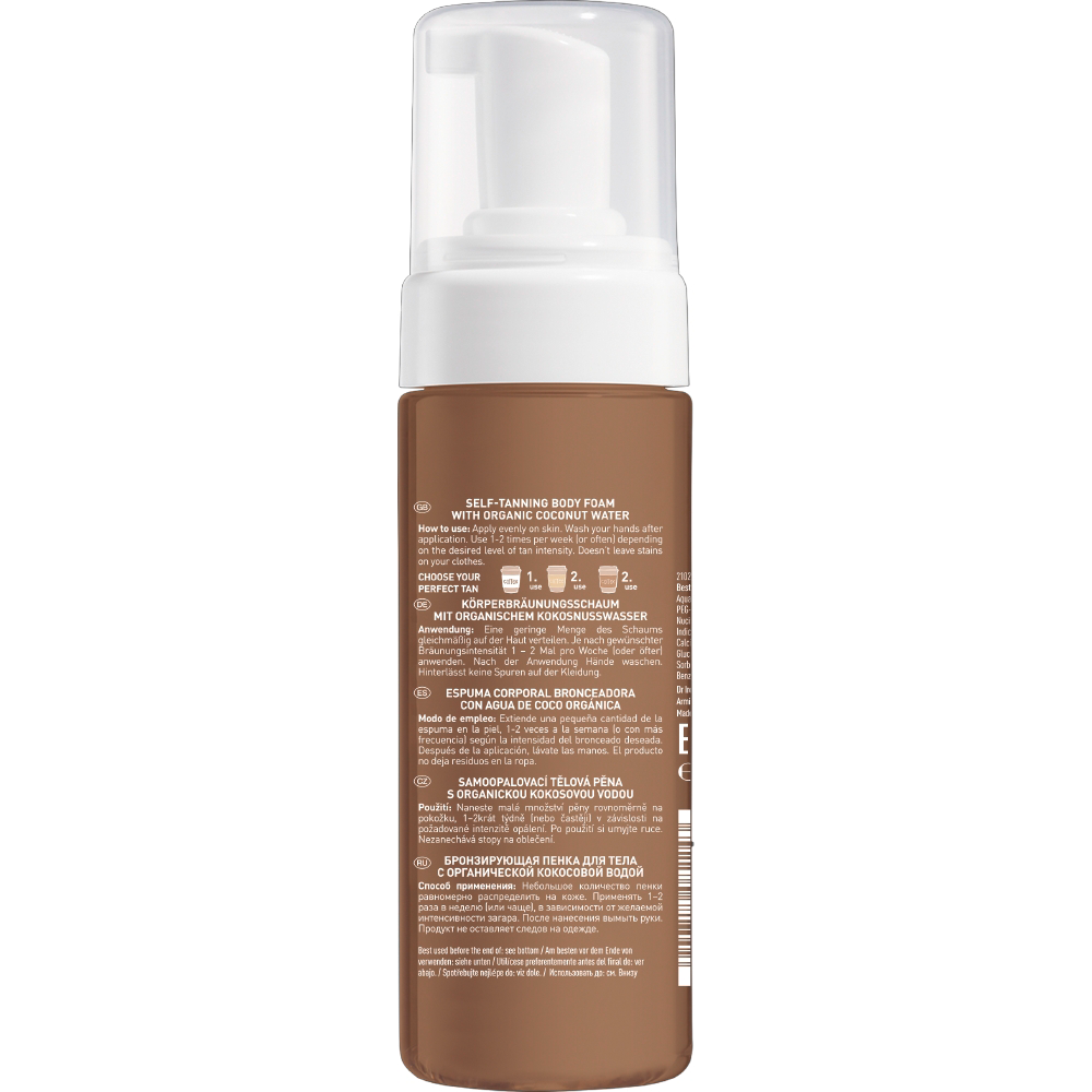 Bild: Lirene Self Tanning Body Foam Cappucino 