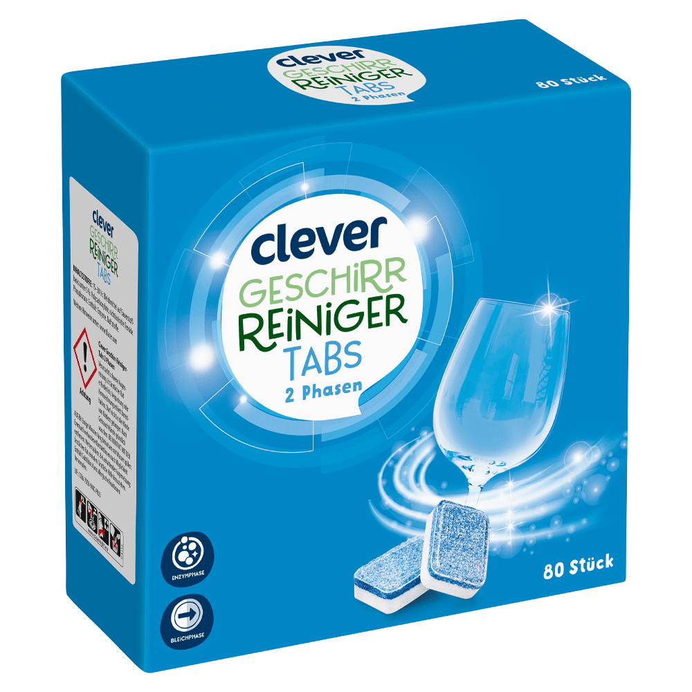 Bild: clever Geschirr Reiniger Tabs 