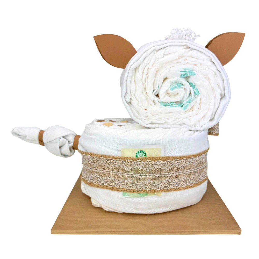 Bild: BABYWELL Windeltorte Vintage Boho 