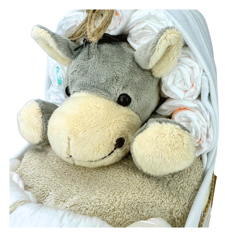 Bild: BABYWELL Windelkinderwagen Vintage Esel 