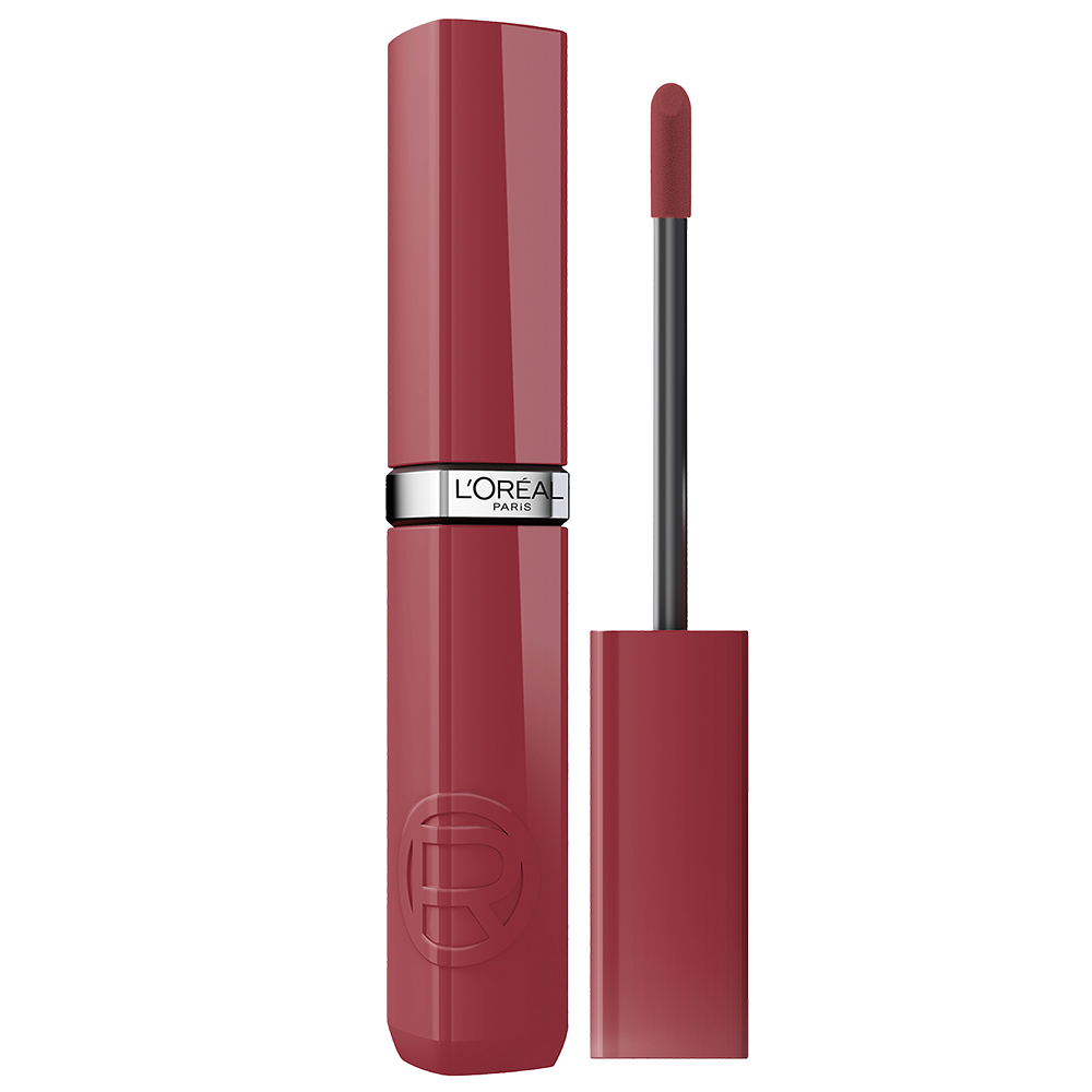 Bild: L'ORÉAL PARIS Infaillible Laque Resistance Nudes Lippenstift 412