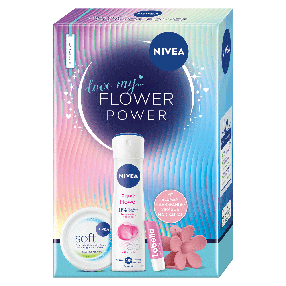 Bild: NIVEA Geschenkset Flower Power 