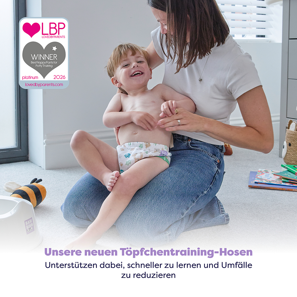 Bild: bambino mio Töpfchen-Trainingshose Bärenumarmung 3-4 Jahre 