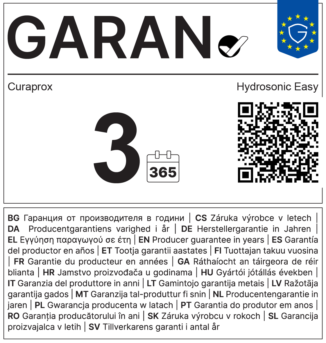 Bild: CURAPROX Hydrosonic Easy Elektrische Schalllzahnbürste 