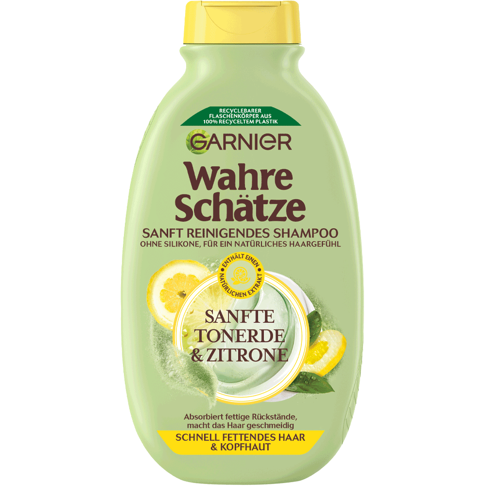 Bild: GARNIER Wahre Schätze der belebende Erfrischer Shampoo 