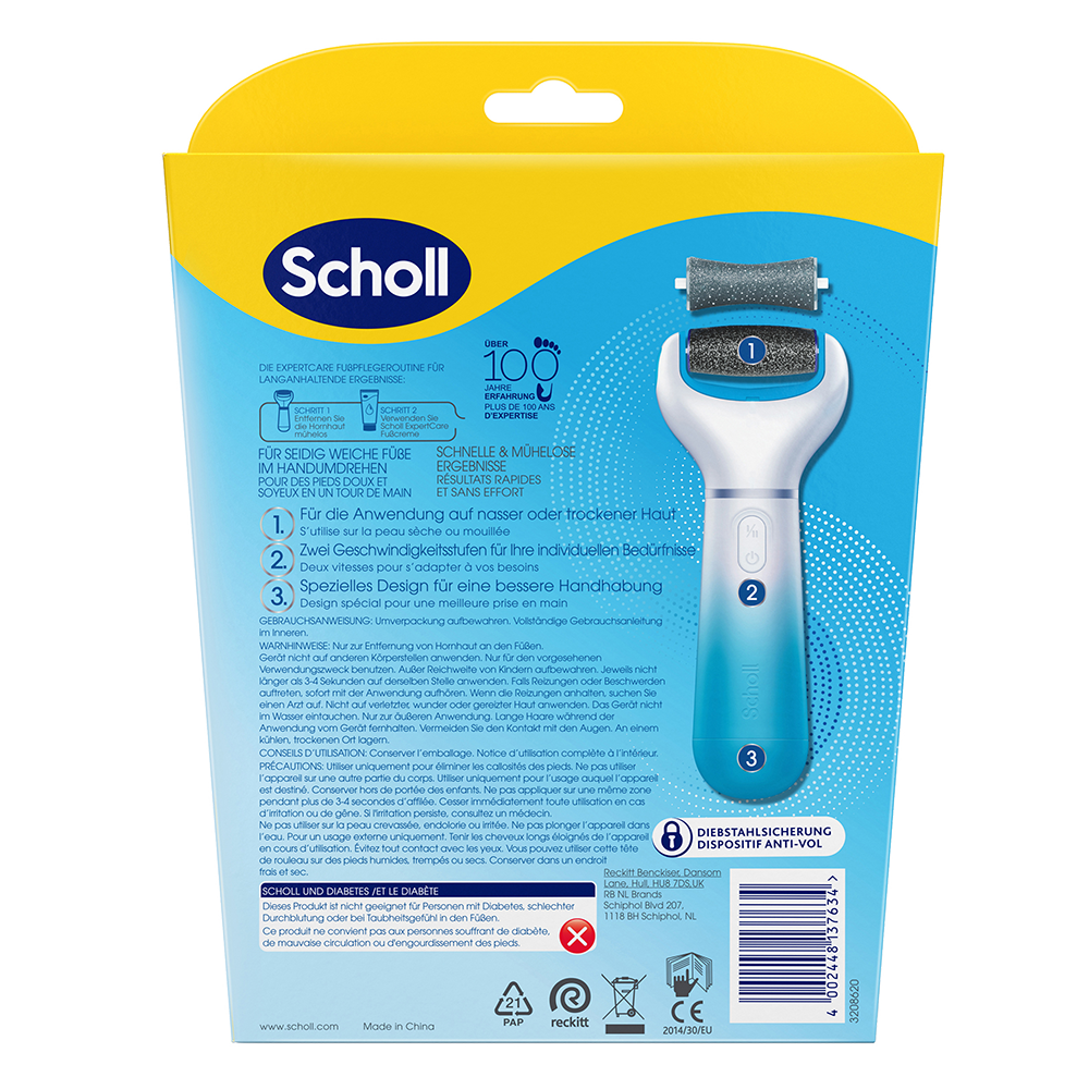 Bild: Scholl Expertcare Elektrischer Hornhautentferner 