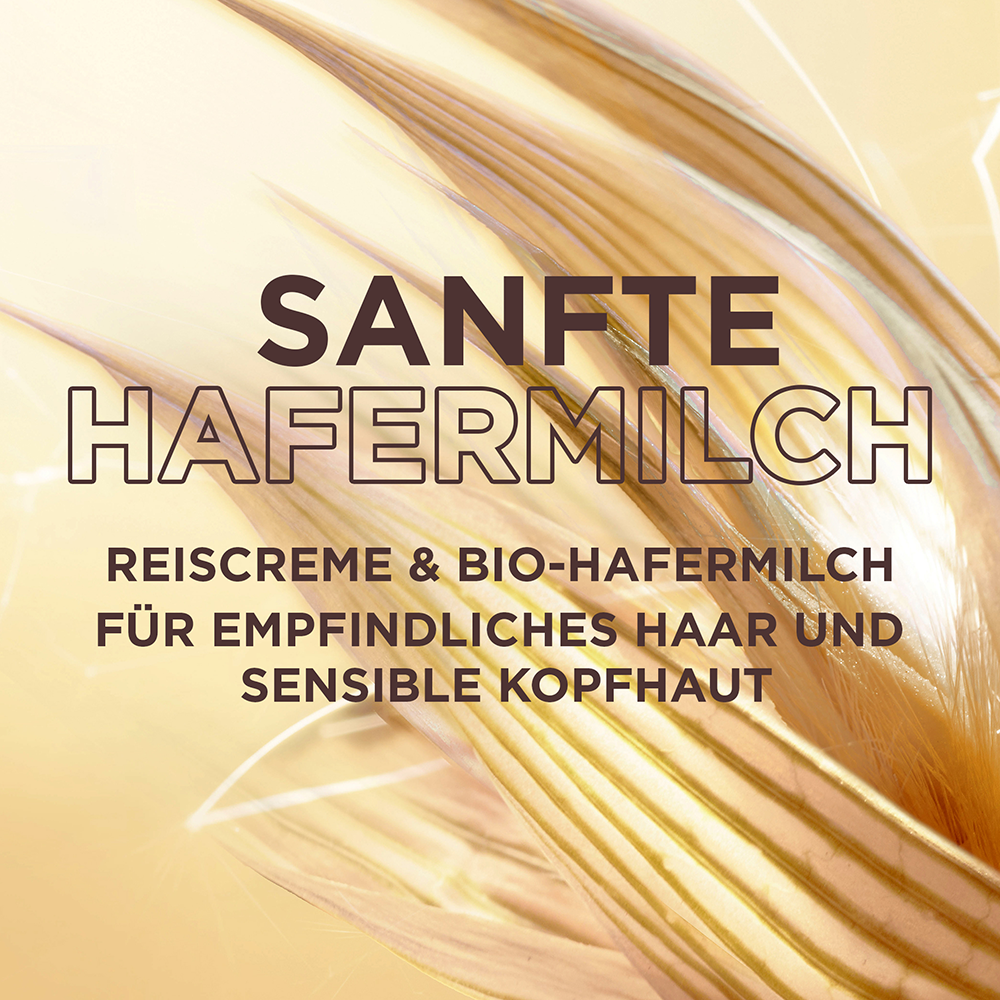 Bild: GARNIER Wahre Schätze Beruhigendes Shampoo Sanfte Hafermilch Nachfüllpack 