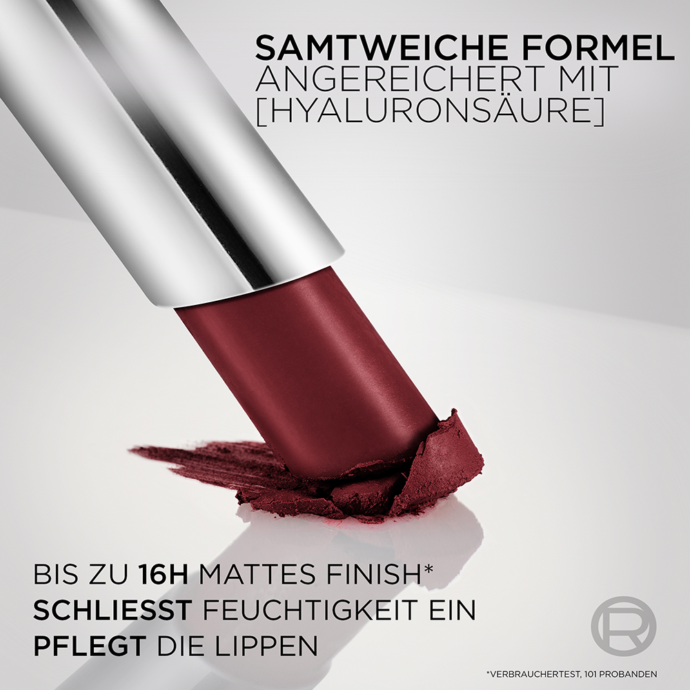 Bild: L'ORÉAL PARIS Mugler Power Matte Lipstick 03