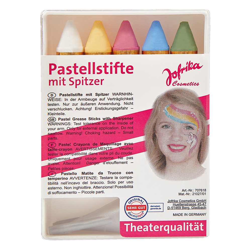 Bild: Jofrika Pastellstifte mit Spitzer 