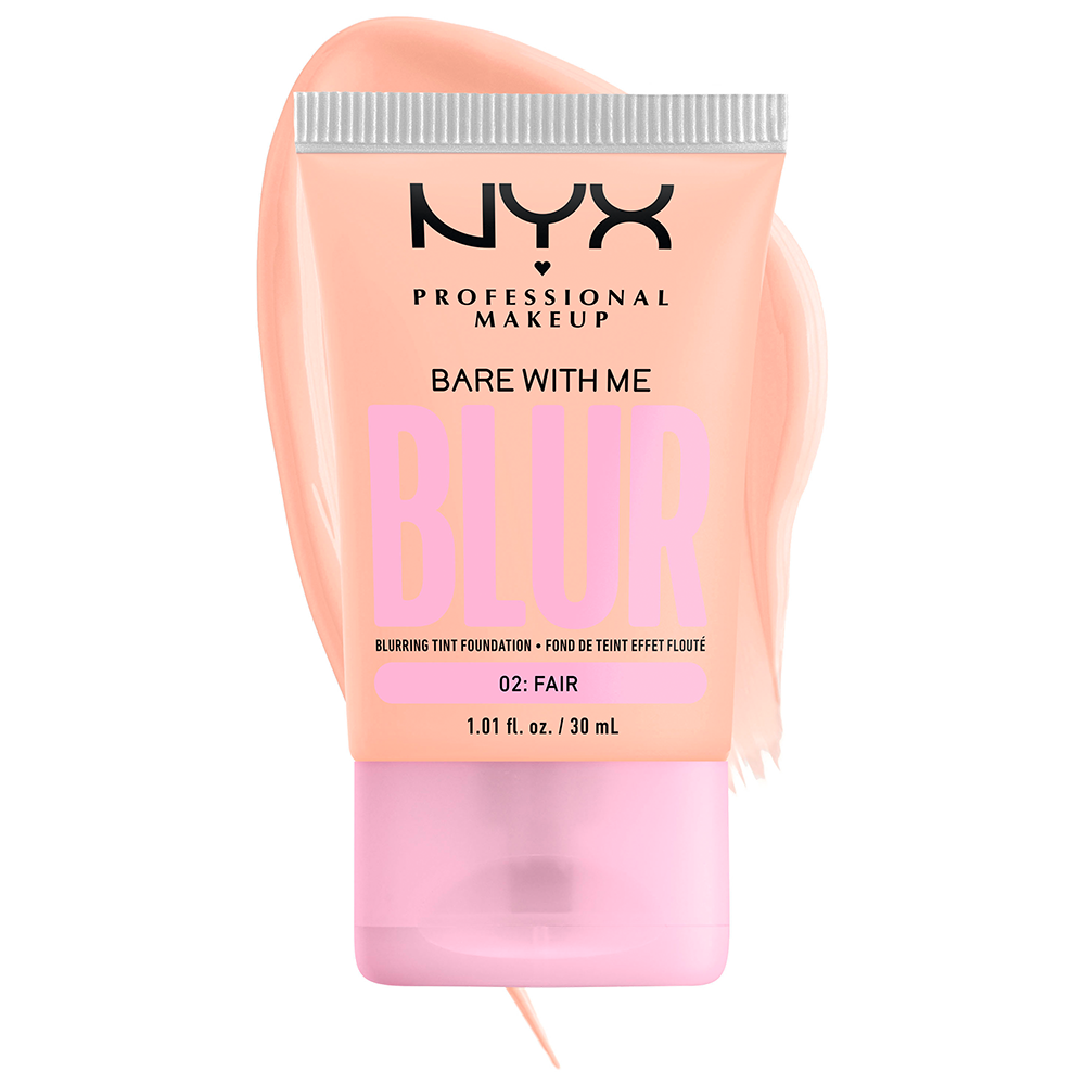 Bild: NYX Professional Make-up Bare With Me Blur Tint Foundation 02
