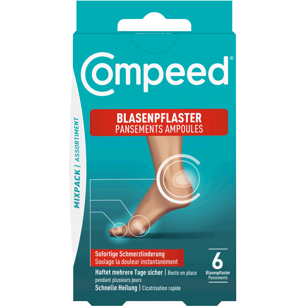 Bild: Compeed Blasenpflaster Mixpack