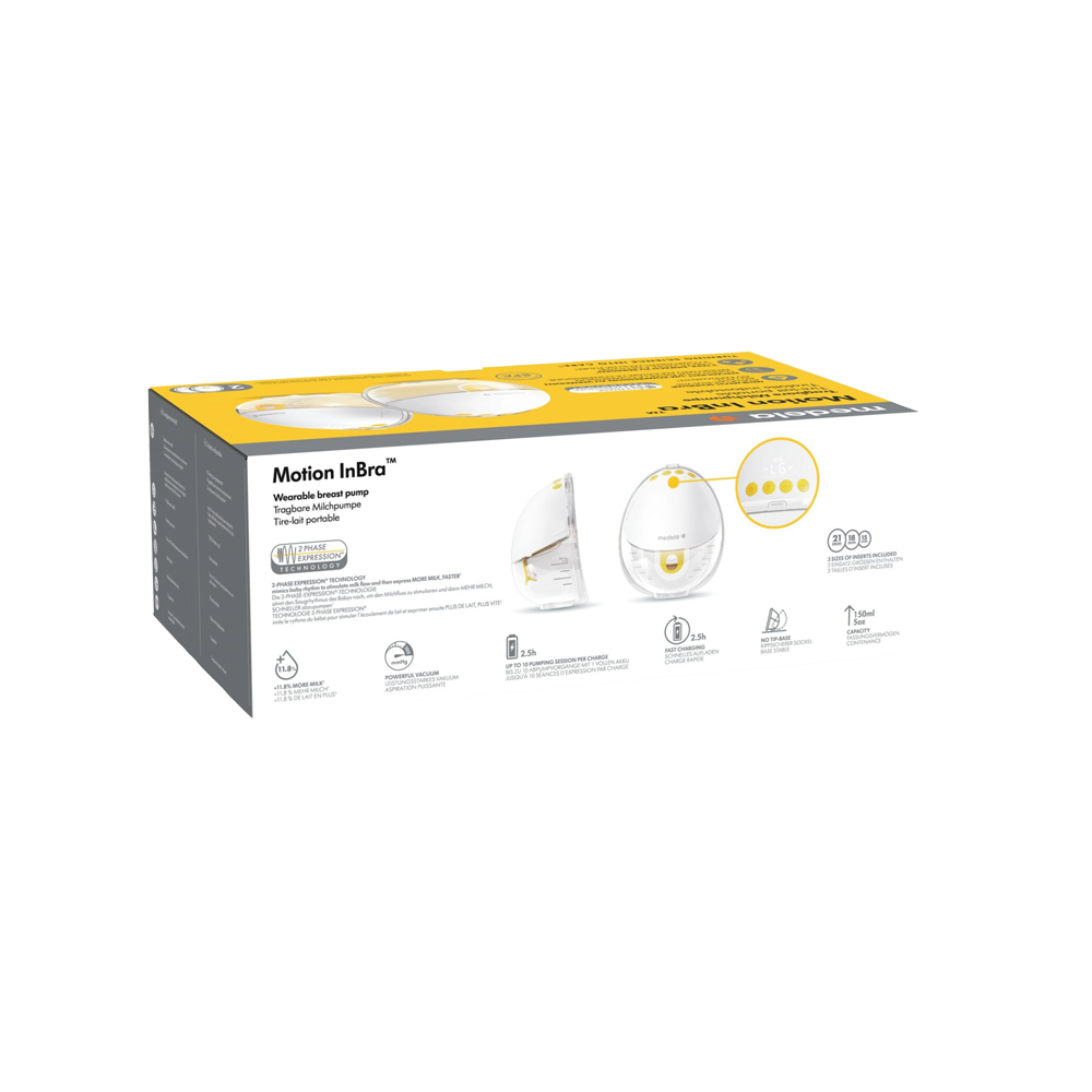 Bild: Medela Motion InBra Doppelmilchpumpe 