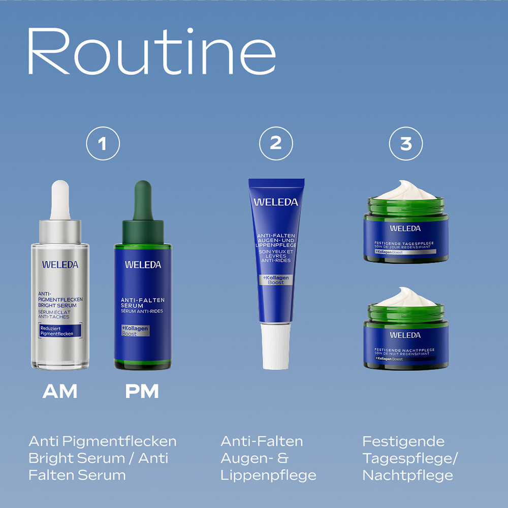 Bild: WELEDA Anti-Pigmentflecken Bright Serum Blauer Enzian und Edelweiss 