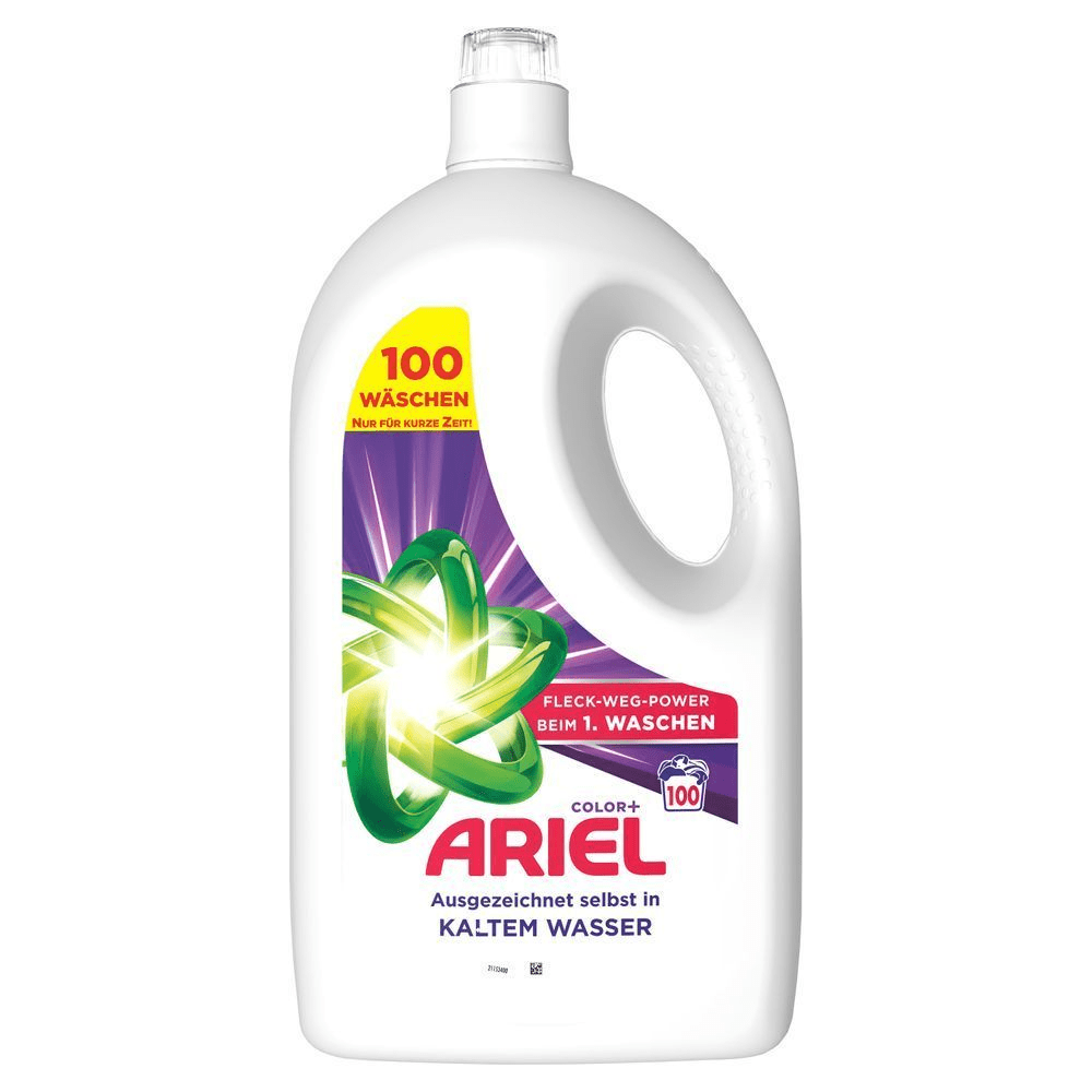 Ariel Color+ Flüssigwaschmittel für 100 Waschladungen [EN] Ariel Color+ liquid detergent for 100 loads;