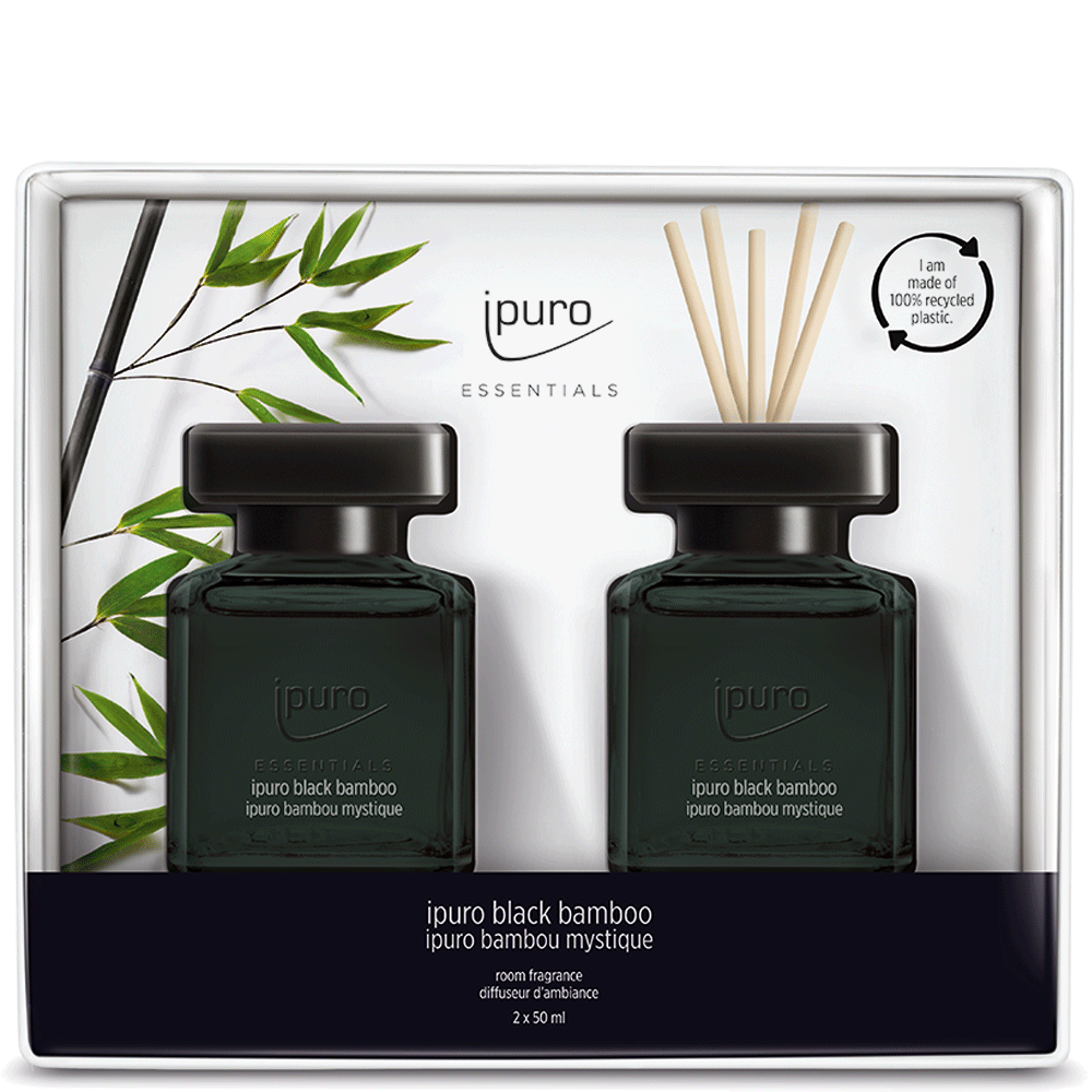 Bild: ipuro Black Bamboo Raumduft 2er Set