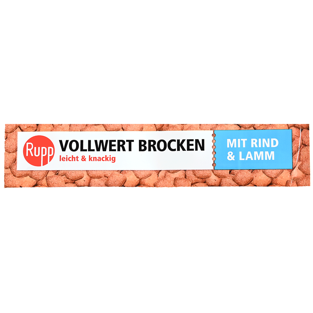 Bild: Rupp Vollwert Brocken mit Rind und Lamm