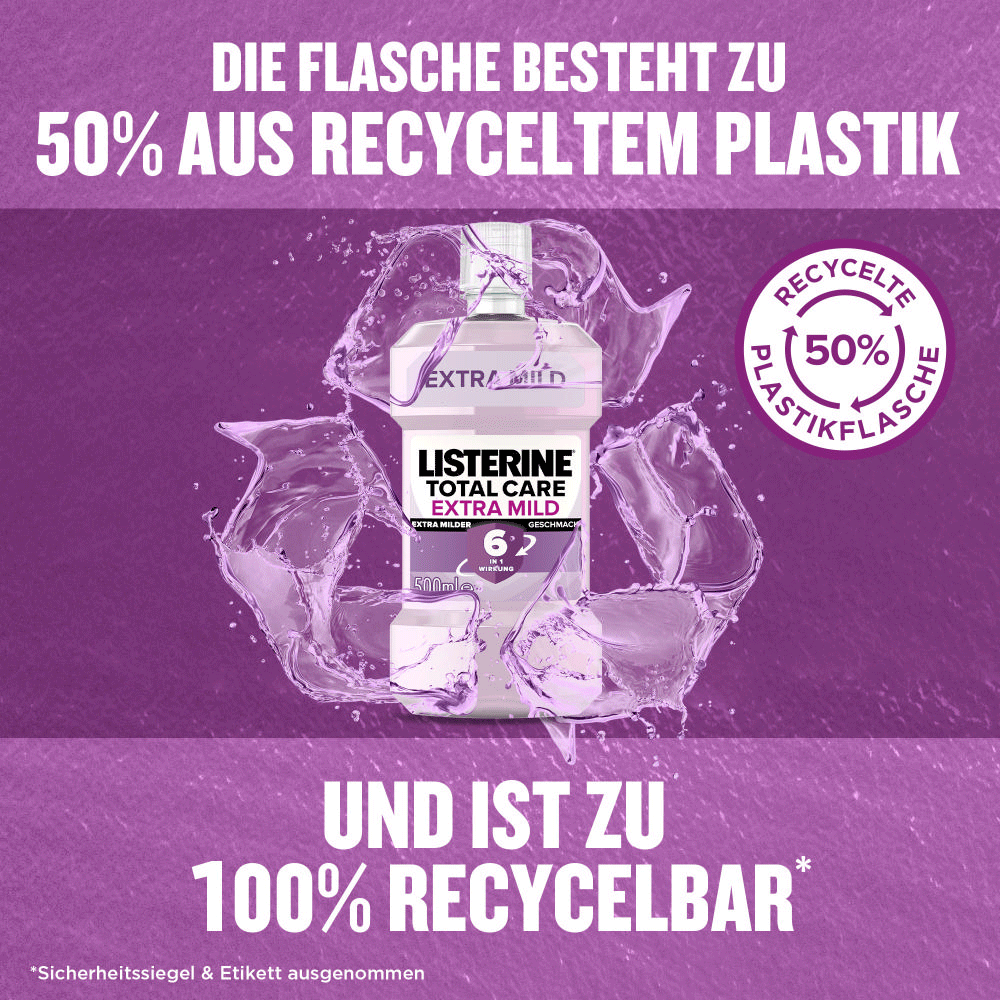 Bild: LISTERINE Total Care Extra Mild Mundspülung 
