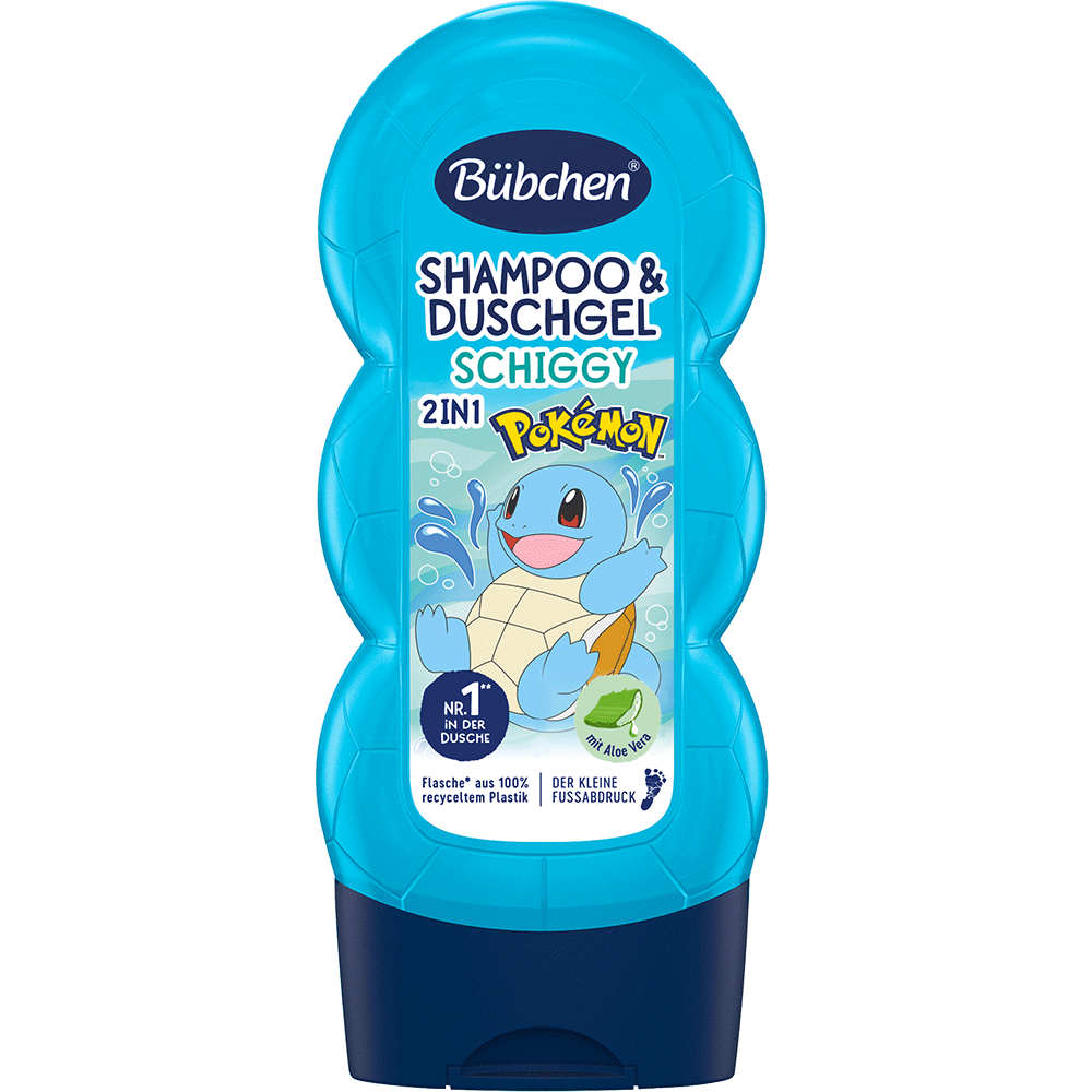 Bild: Bübchen 2 in1 Shampoo und Duschgel Schiggy