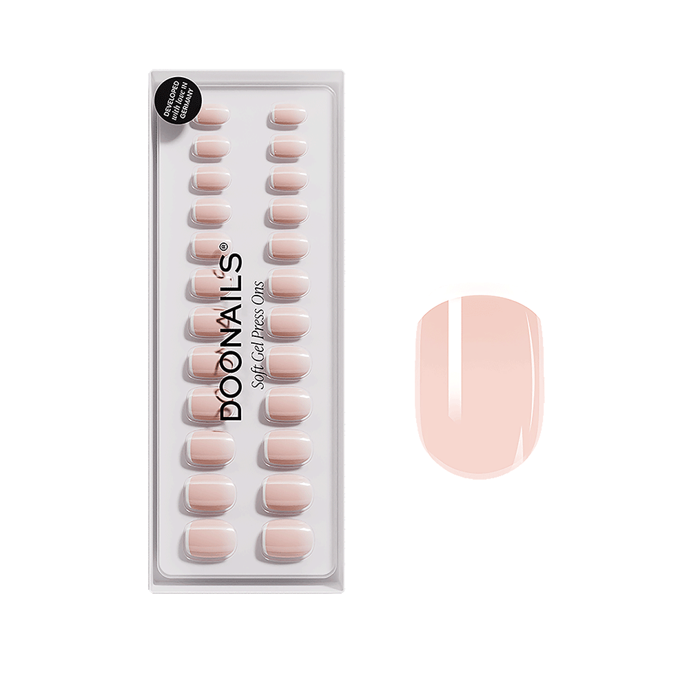 Bild: DOONAILS Soft Press Ons Short Square Classic French