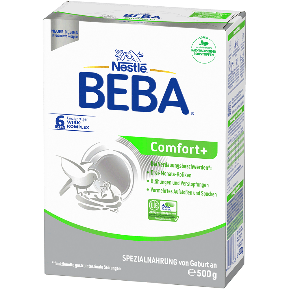 Bild: BEBA Comfort+ Spezialnahrung