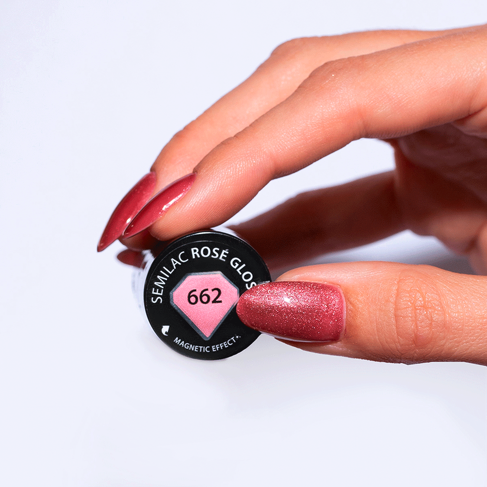 Bild: Semilac UV Nagellack Rose Gloss