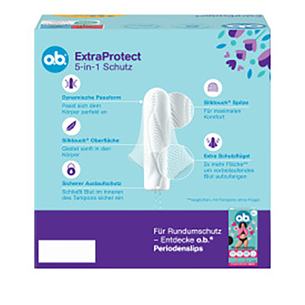 Bild: o.b. Extra Protect Tampons Normal