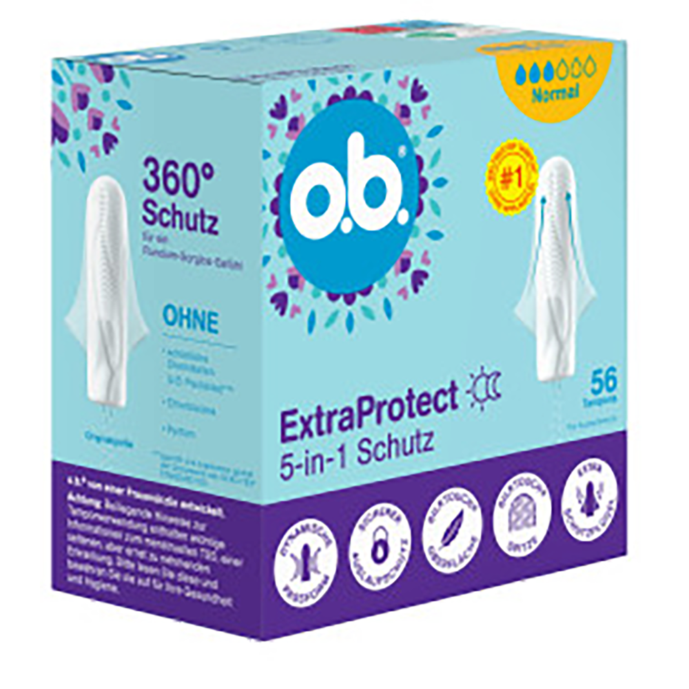 Bild: o.b. Extra Protect Tampons Normal
