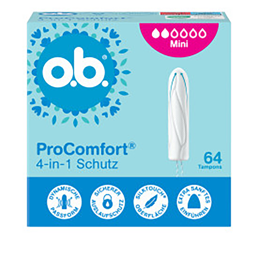 Bild: o.b. ProComfort Tampons Mini