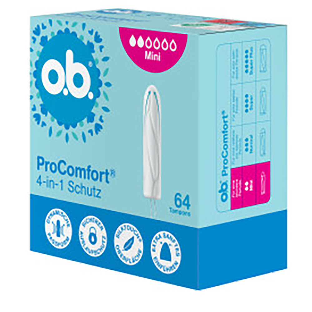 Bild: o.b. ProComfort Tampons Mini