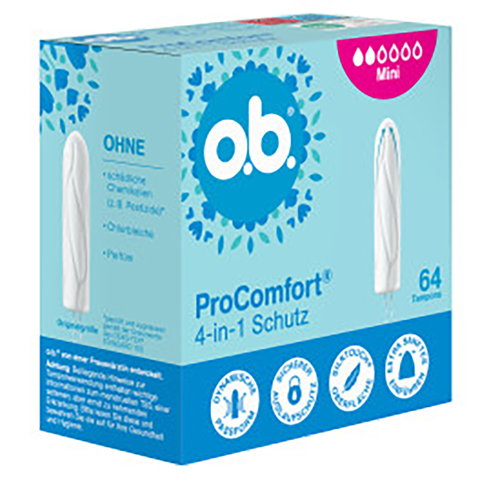 Bild: o.b. ProComfort Tampons Mini