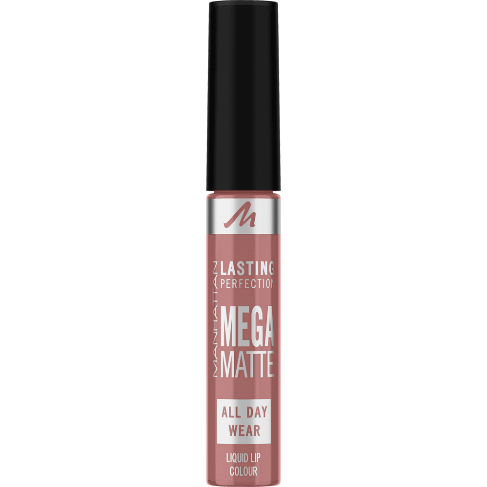 Bild: MANHATTAN Lasting Perfection Mega Matte Liquid Lip Colour strapless