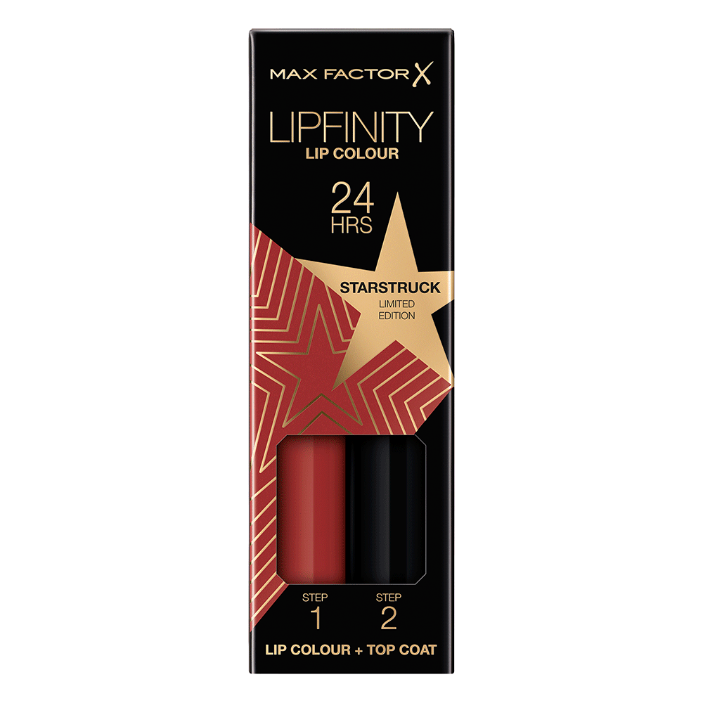 Bild: MAX FACTOR Lipfinity Lip Colour Rising Stars Collection starstruck
