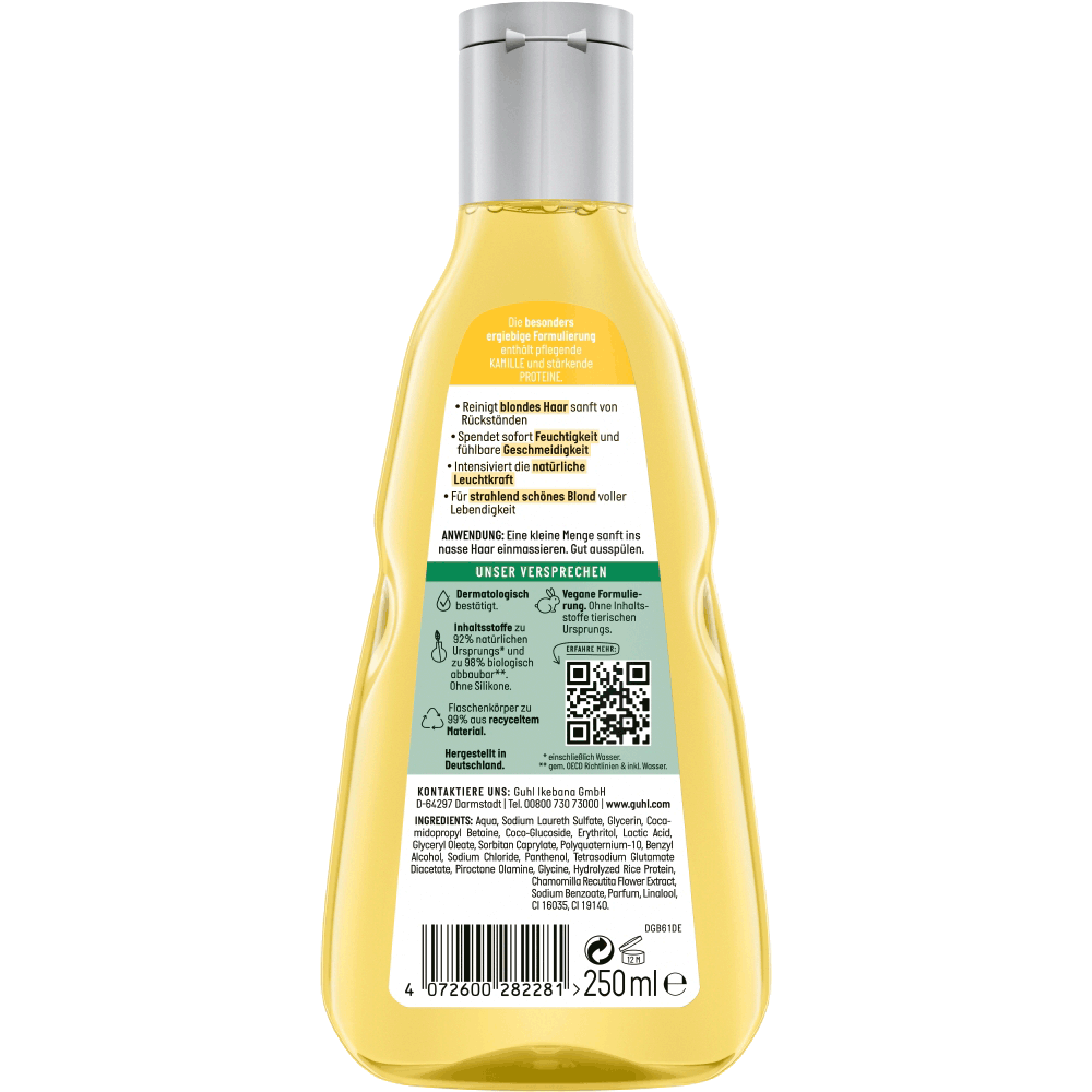 Bild: GUHL Blond Glanz & Pflege Shampoo 