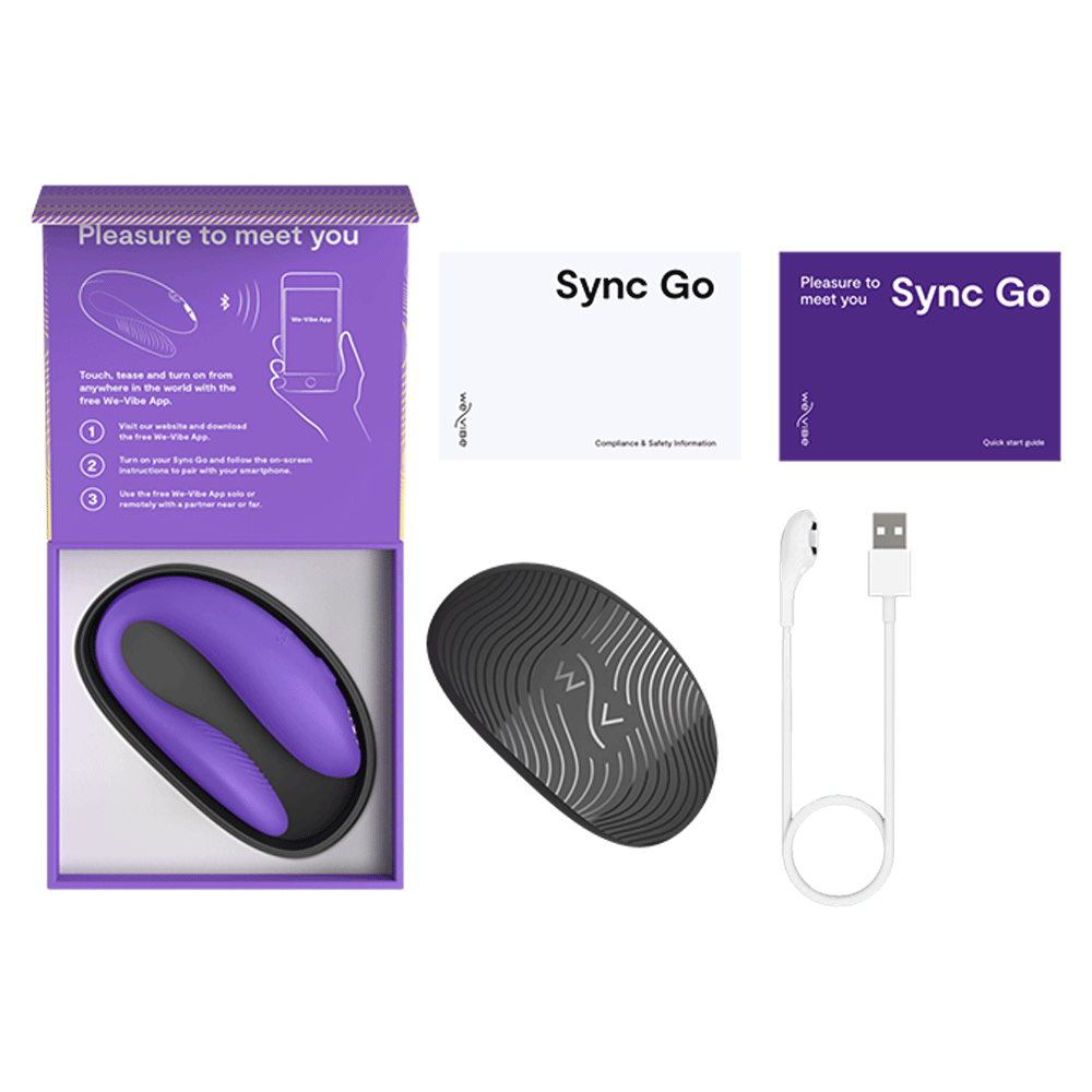 Bild: We-Vibe Vibrator Sync Go Light Purple 
