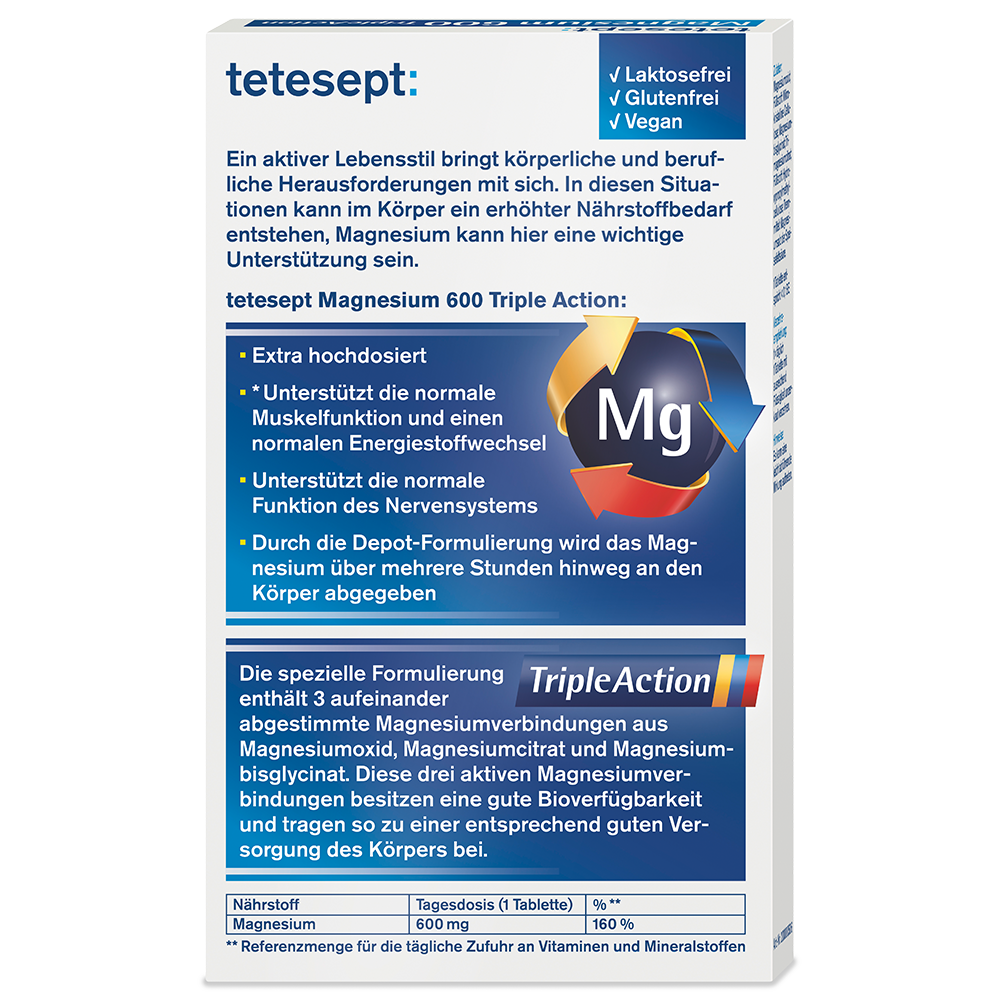 Bild: tetesept: Magnesium 600