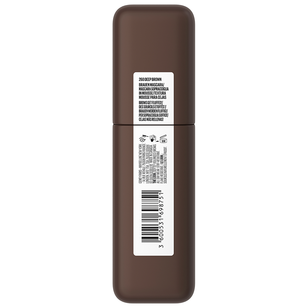 Bild: MAYBELLINE Superfluff Augenbrauen-Mousse Deep Brown