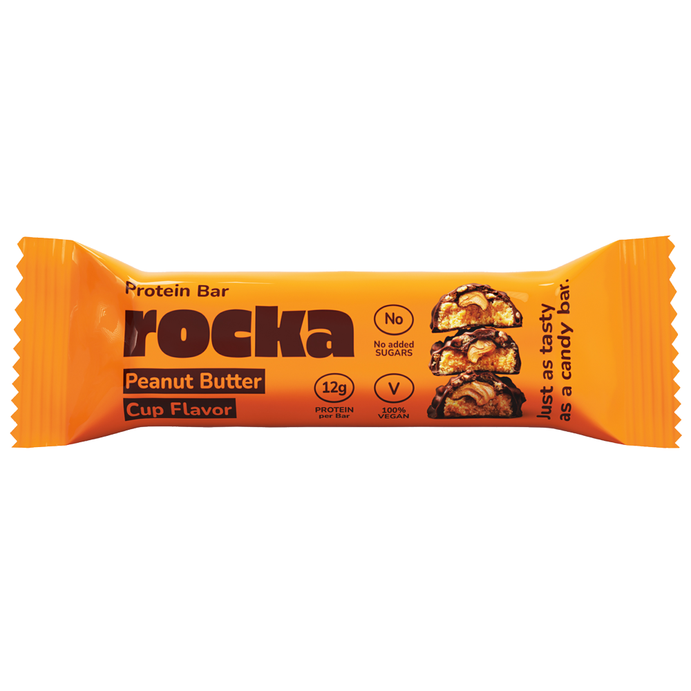 Bild: Rocka Protein Bar Peanut Butter Cup Flavor 