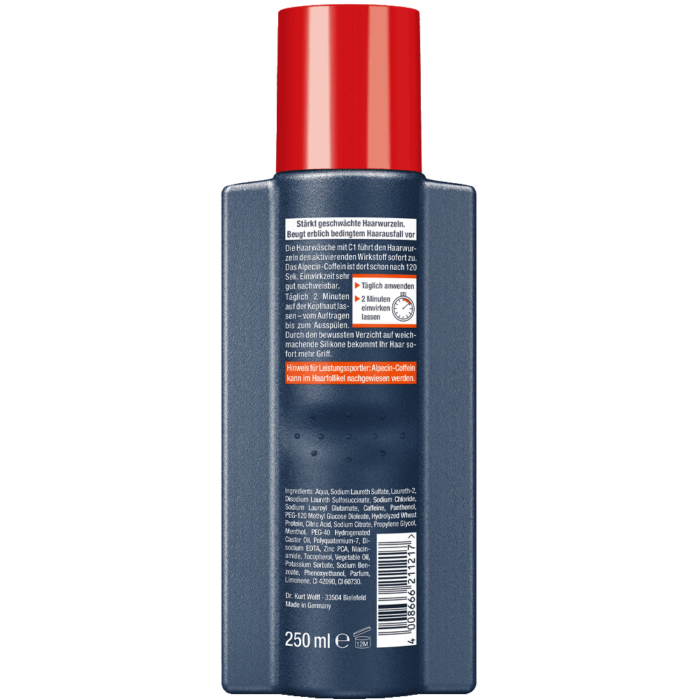 Bild: Alpecin Shampoo Coffein C1