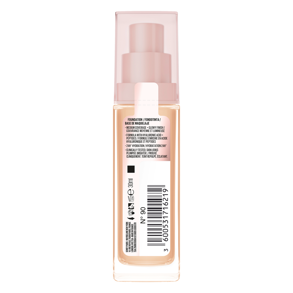 Bild: MAYBELLINE Face Lifter Plump & Glow Foundation 90
