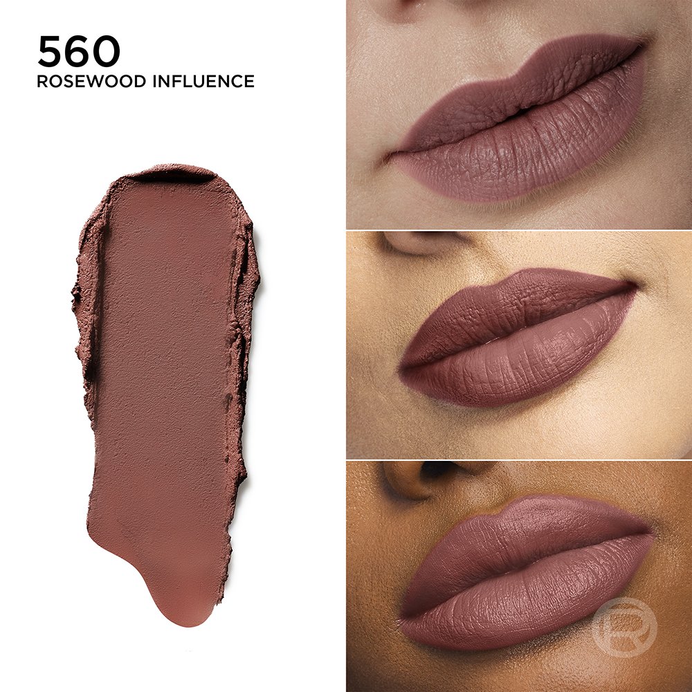 Bild: L'ORÉAL PARIS Color Riche Blurred Matte Lippenstift Rosewood Influence 560
