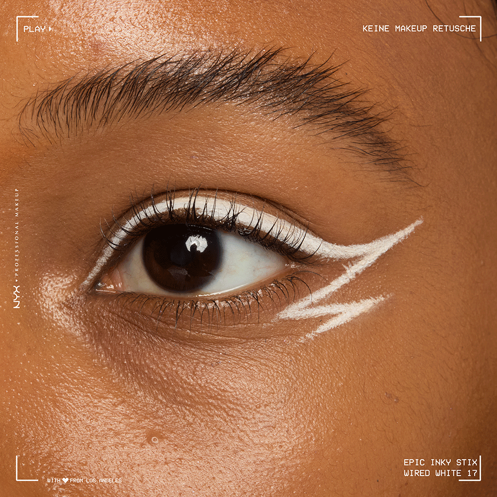 Bild: NYX Professional Make-up Epic Inky Stix Cream Gel Eyeliner Wired White Wired White