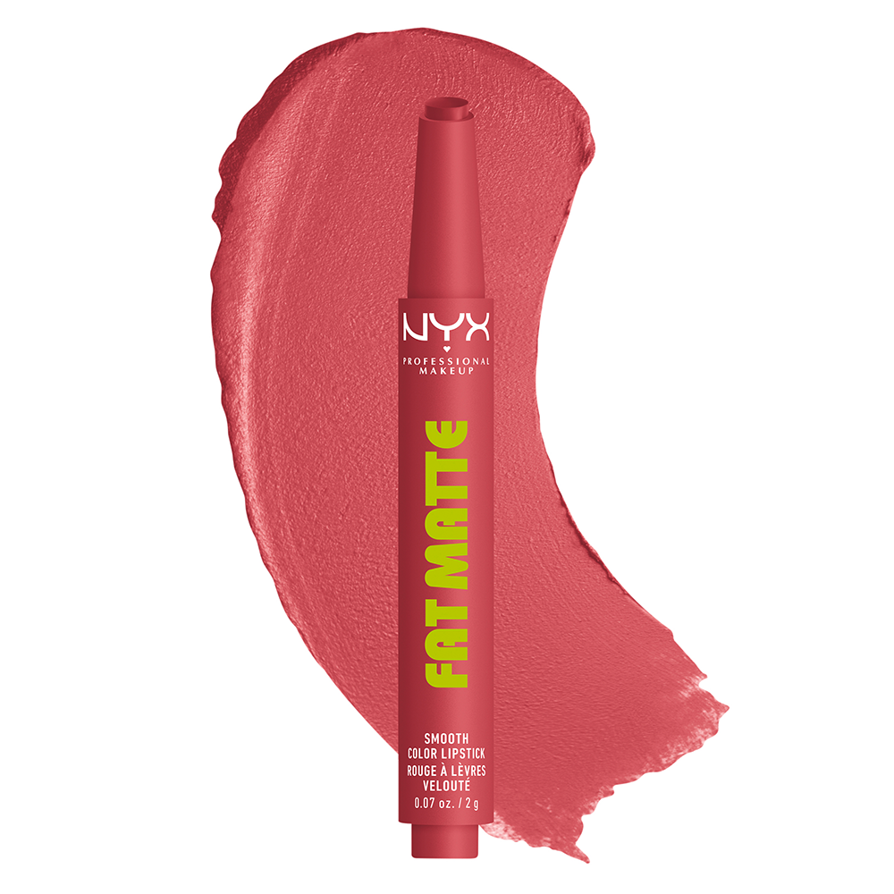 Bild: NYX Professional Make-up Fat Matte Smooth Lippenstift Blush Blanket