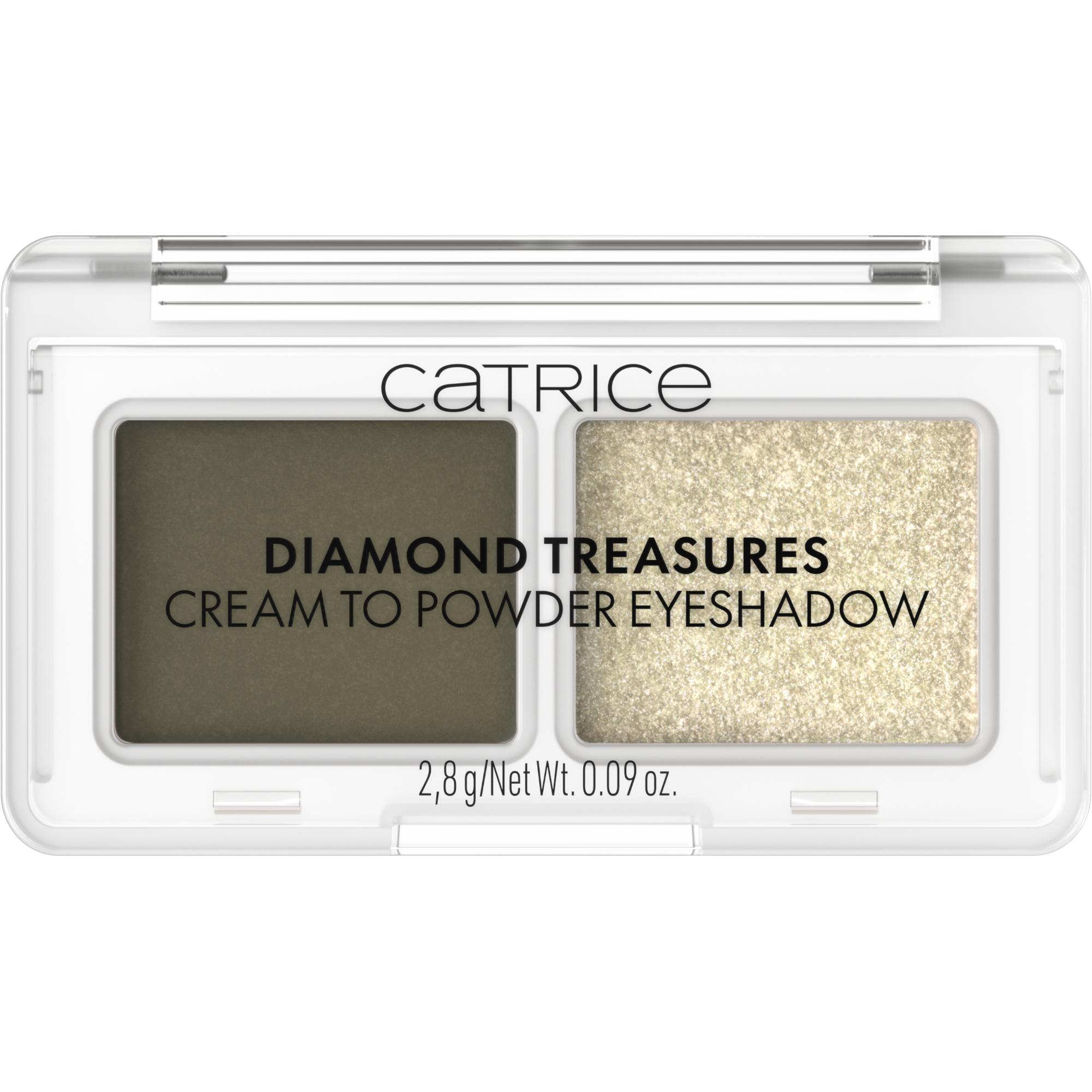 Bild: Catrice CATRICE EYESH. DIAMOND POWDER 040 Olive Twinkle