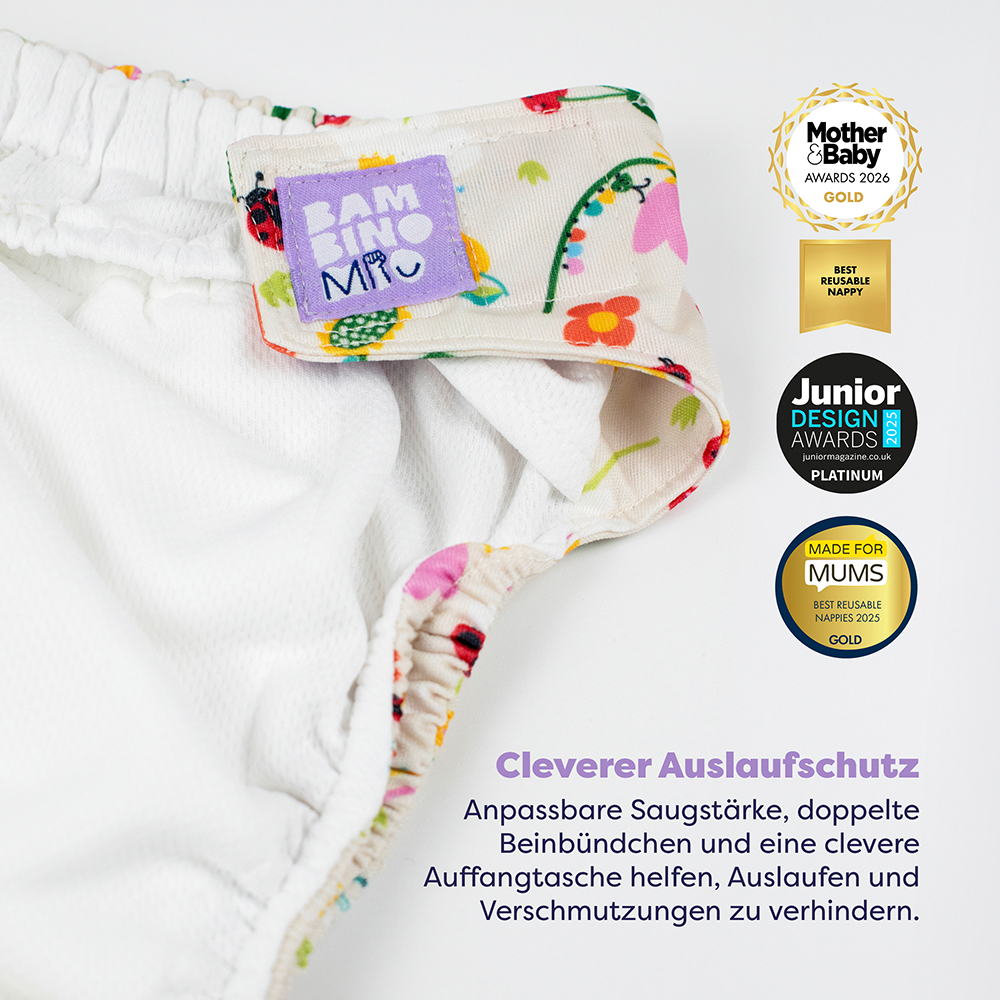 Bild: bambino mio Stoffwindel Sonnenschein