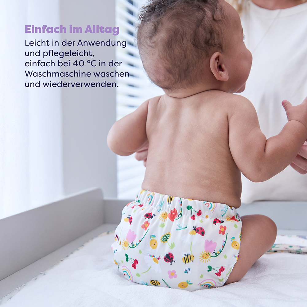Bild: bambino mio Stoffwindel Sonnenschein