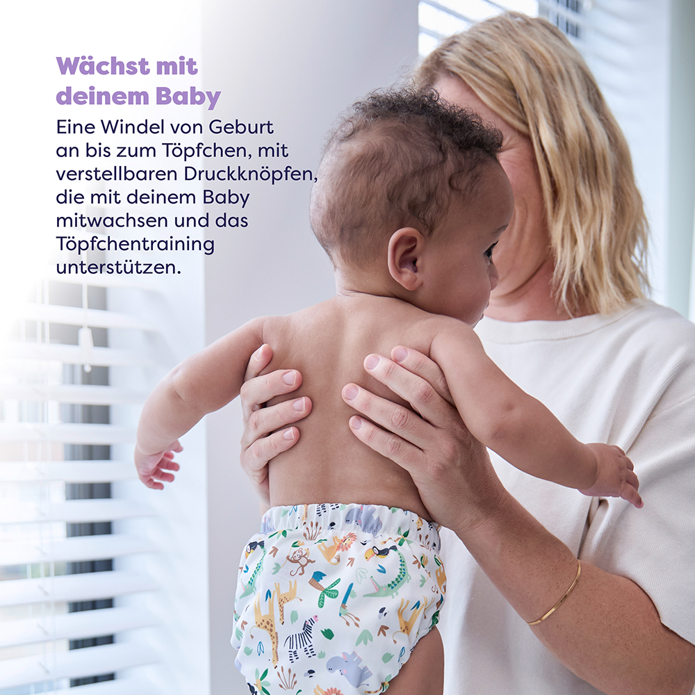 Bild: bambino mio Stoffwindel Safari Team