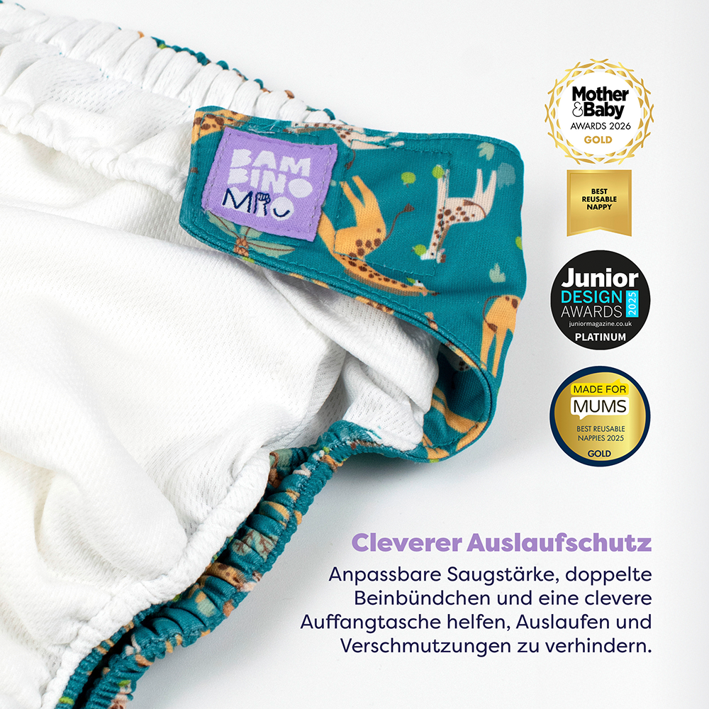 Bild: bambino mio Stoffwindeln Giraffen Geschichten